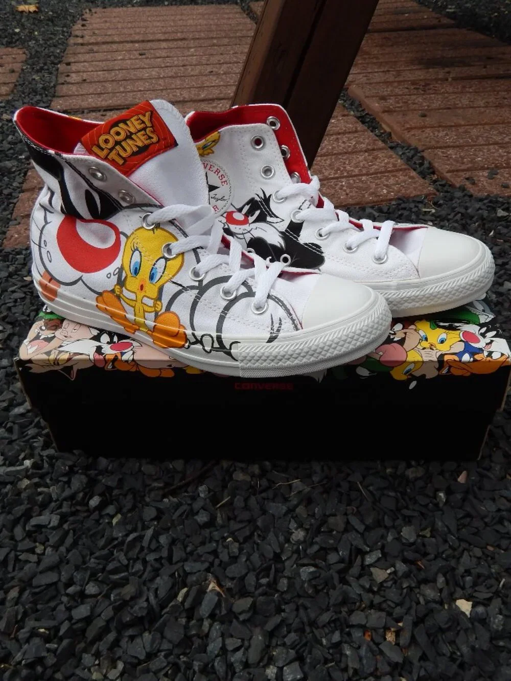 Converse Looney Tunes Chuck Taylor All Star Hi Sylvester & Tweety Women's 8 ****
